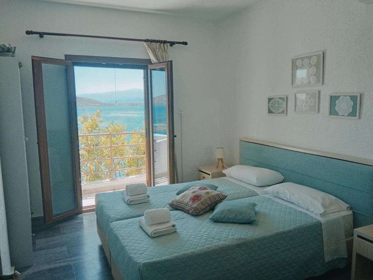 شقة Marilena Panoramic Sea View House إيلوندا المظهر الخارجي الصورة