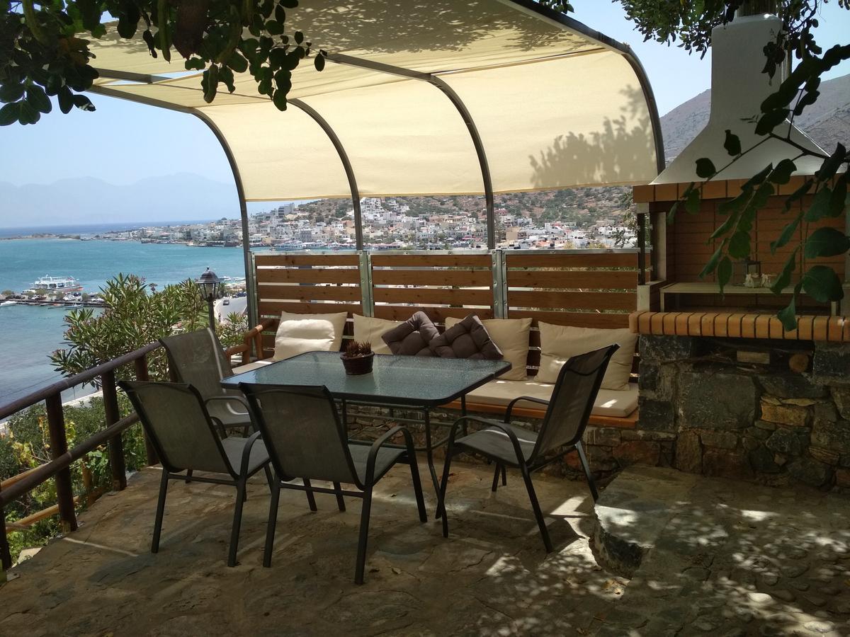 شقة Marilena Panoramic Sea View House إيلوندا المظهر الخارجي الصورة